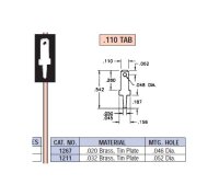 Keystone - 1267 - Batteriekontakt für Leiterplatte