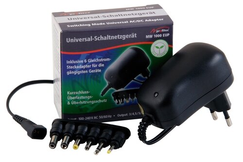 profitec - MW 1000 EUP - Universal-Schaltnetzteil 3-12 Volt 1000mA
