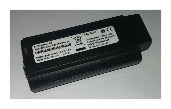 Akkureparatur - Zellentausch - FLIR Systems AB 1196398-04 / 1196398-05 - 7,4 Volt Li-Ion Akku