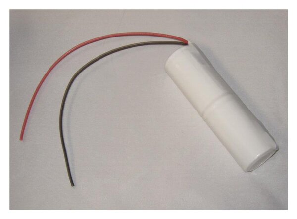 Akkupack für Notbeleuchtung - Stange - 2,4 Volt 4000mAh Ni-CD - Hochtemperatur