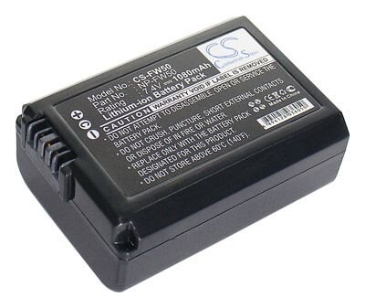 Ersatzakku - CS-FW50 - Sony NP-FW50 - 7,4 Volt 1080mAh Li-Ion