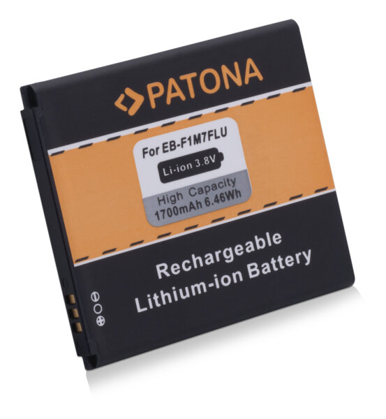 Ersatzakku - Samsung I8190 / EB-F1M7FLU / Galaxy S3 mini - 3,7 Volt 1700mAh Li-Ion