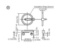 Panasonic - VL-2320/HFN - 3 Volt 30mAh Lithium-Vanadium -...