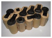Akkupack für King Craft KCDB-1920 / CDA6018 - 19,2 Volt Ni-MH zum Selbsteinbau