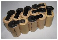 Akkupack für King Craft KCDB-1920 / CDA6018 - 19,2 Volt Ni-MH zum Selbsteinbau