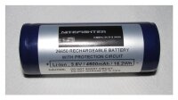 Nitefighter - Powerakku 26650 - 3,6 Volt 4500mAh Li-Ion -...