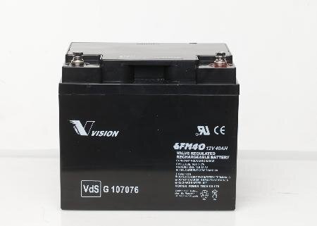 Vision - 6FM40-X - 12 Volt 40Ah Pb