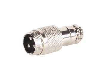 Velleman - CUM3 - Mehrpoliger Stecker - GX16-3 - 3-Polig