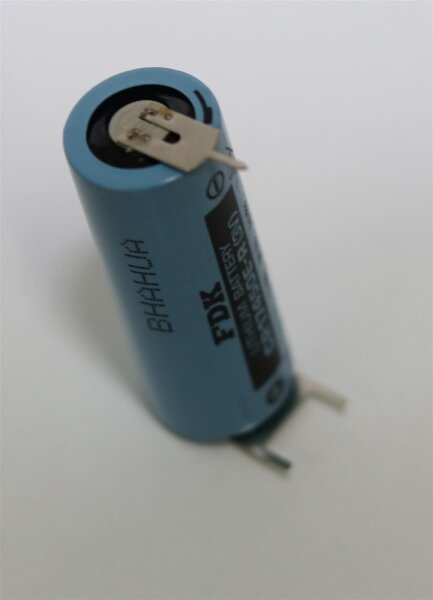 FDK / Sanyo - CR17450E-R-FT1 - 3 Volt 2400mAh Lithium - 3er Print (2/1 Pin +/-) - Hochstromzelle