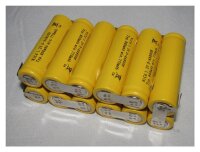 Akkupack für Metz Mecatron Alarmsystem - 14,4 Volt zum Selbsteinbau