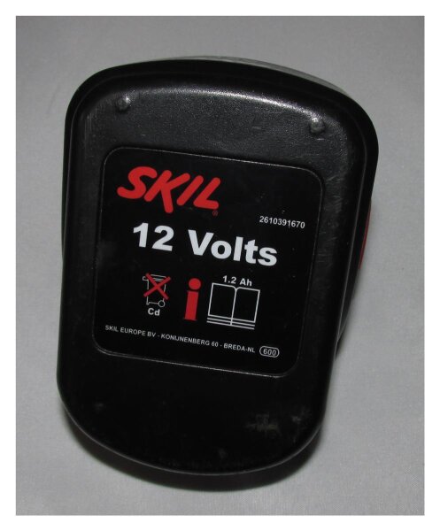 Akkureparatur - Zellentausch - SKIL 2610391670 / 2610Z00345 / BG1 - 12 Volt Akku