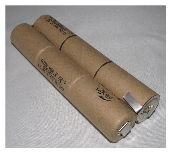 Akkupack für Bosch 2607300001 - 7,2 Volt zum Selbsteinbau