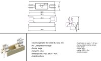fixPOINT - Sicherungshalter für Leiterplattenmontage - GSH 137  - Größe 6,3 x 32