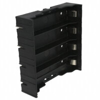 BK-18650-PC8 - Zellenhalter für 4x 18650 Zellen