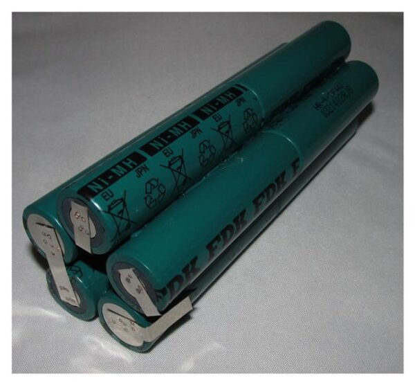 Akkupack für TREBLE-LIGHT MX40 / MX6 pro 50 - 12 Volt Ni-MH zum Selbsteinbau