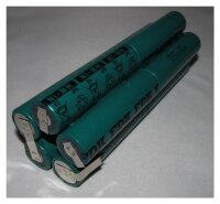 Akkupack für TREBLE-LIGHT MX40 / MX6 pro 50 - 12 Volt Ni-MH zum Selbsteinbau