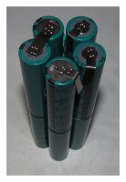Akkupack für TREBLE-LIGHT MX40 / MX6 pro 50 - 12 Volt Ni-MH zum Selbsteinbau