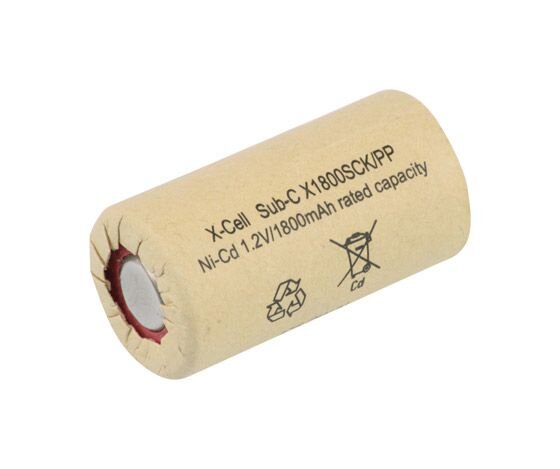 XCell - X1800SCK - 1,2 Volt 1800mAh Ni-CD - Hochstrom - PP