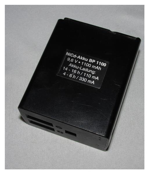 Akkureparatur - Zellentausch - NiCd-Akku BP 600 / BP 1100 - 9,6 Volt