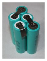 Akkupack für GARDENA 8839 - 18 Volt Li-Ion zum Selbsteinbau
