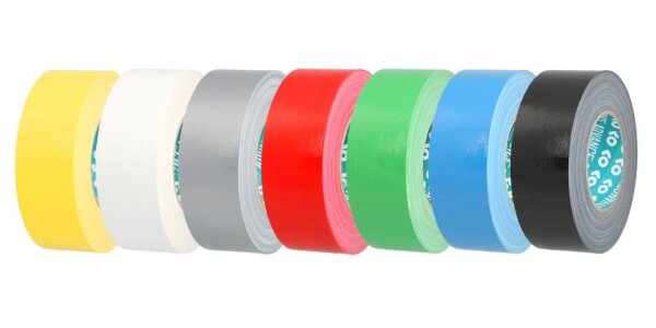 Advance Tapes - Gewebeband PE-beschichtet gelb, 50mm x 50m