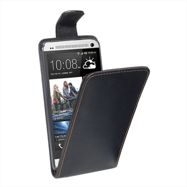PEDEA Tasche (Flip) HTC One 2 (M8) black