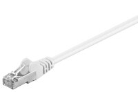 CAT 5e Patchkabel - F/UTP - 2x RJ45 Stecker - weiß - 50m