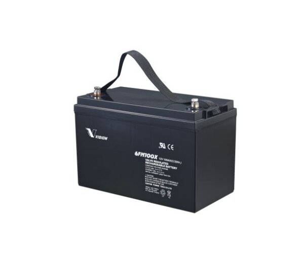 Vision - 6FM100X - 12 Volt 100Ah Pb