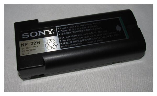 Akkureparatur - Zellentausch - SONY NP-22 / NP-22H / Varta V 22 - 6 Volt Akku
