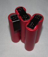 Akkupack für Wolf Garten 7420 090 / 49APM1-650 - 18 Volt Li-Ion zum Selbsteinbau