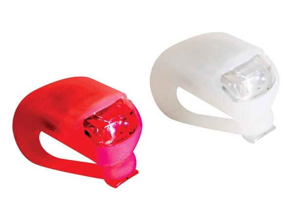 Perel - EBL9 - SATZ MIT 2 EASY-FIT-FAHRRADLAMPEN MIT 2 LEDs