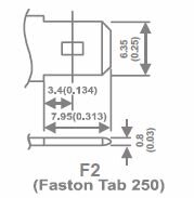 Multipower - MP1223H - 12 Volt 5000mAh Pb - hochstromfähig - Faston 6,3mm