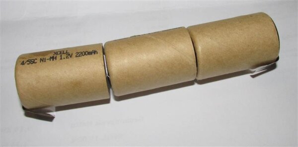 Akkupack für Red Tools DB6203 - 3,6 Volt 2000mAh Ni-MH zum Selbsteinbau