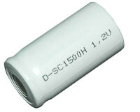 Mexcel - D-SC1500H - Sub C - 1,2 Volt 1500mAh Ni-CD -...