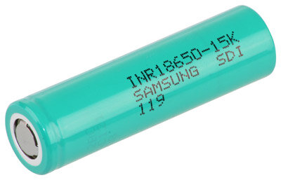 Samsung - INR18650-15K - 3,6 Volt 1500mAh Li-Ion [LiNiCoAlO²] - EOL