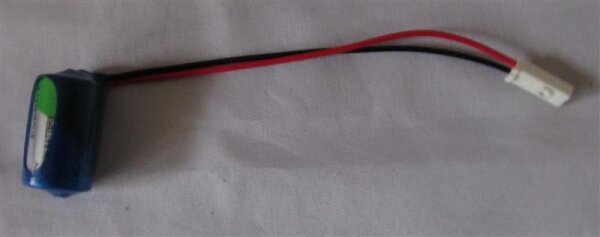 Pufferbatterie für Siemens Simatic S5-90U, S7-300 - 3,6 Volt 1200mAh Lithium mit Stecker