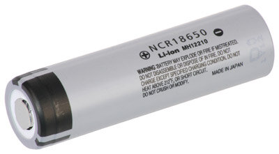 Panasonic - NCR-18650 - 3,6 Volt 2900mAh Li-Ion