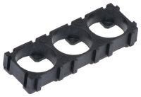 3-fach Zellenhalter für 18650 Zellen
