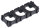 3-fach Zellenhalter für 18650 Zellen