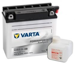 Varta - Powersports Freshpack - 12N5.5-3B - 12 Volt 5500mAh Pb