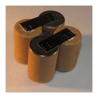 Akkupack für Metabo POWER-GRIP 6.31858.00 - 4,8 Volt 2000mAh / 9,60Wh zum Selbsteinbau