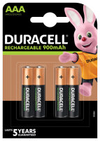 Duracell - PreCharged - Micro AAA - 1,2 Volt 900mAh Ni-MH...