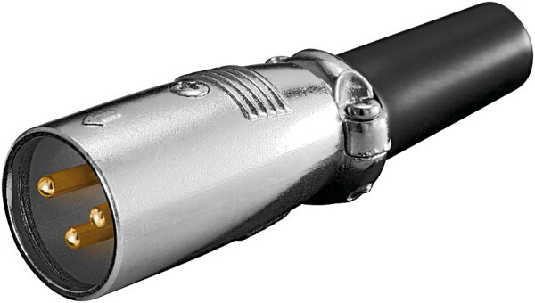 3er XLR - [1 = - Pol | 2 = + Pol]